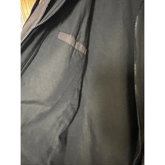 Roar Corduroy Blazer Jacket Men Medium Fray Distressed Detailed Lining Drk Brown